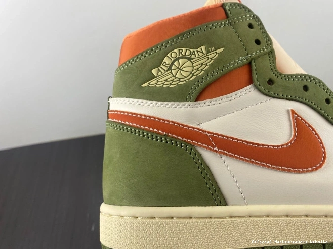 Official Maikesneakers FB9934-300 Craft Jordan Celadon OG Air 1 High 0717